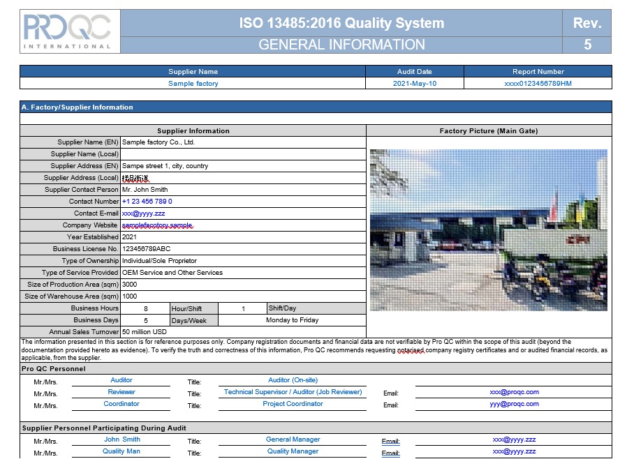 Understanding the Structure of an ISO 13485 Audit Report