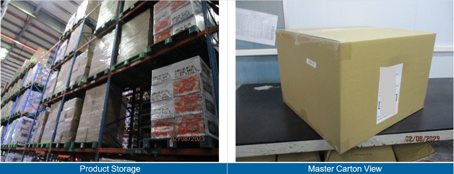 Packing Visual Check