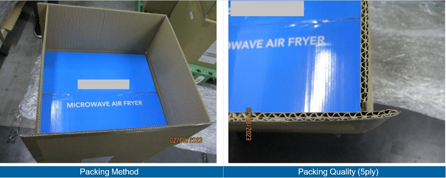 Packing Visual Check