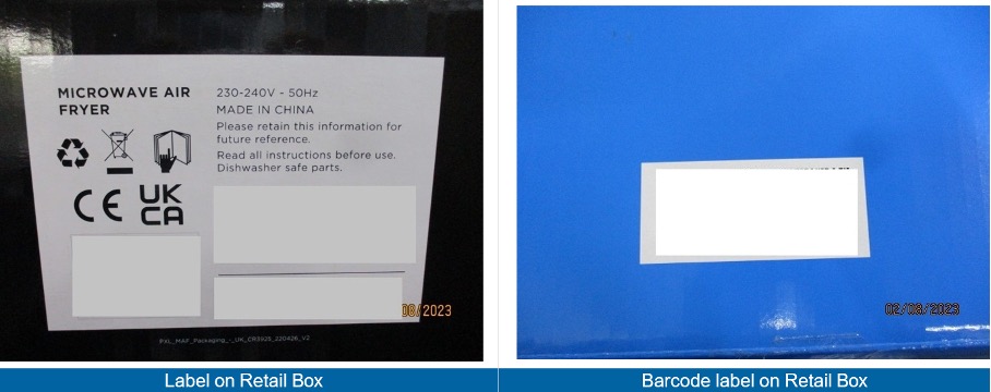 Packing Visual Check