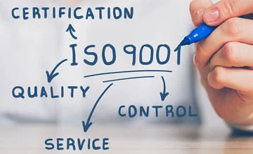 How do you prepare for an ISO 9001 certification